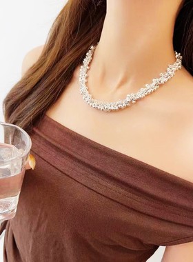 古罗珠宝s925银银小众女士