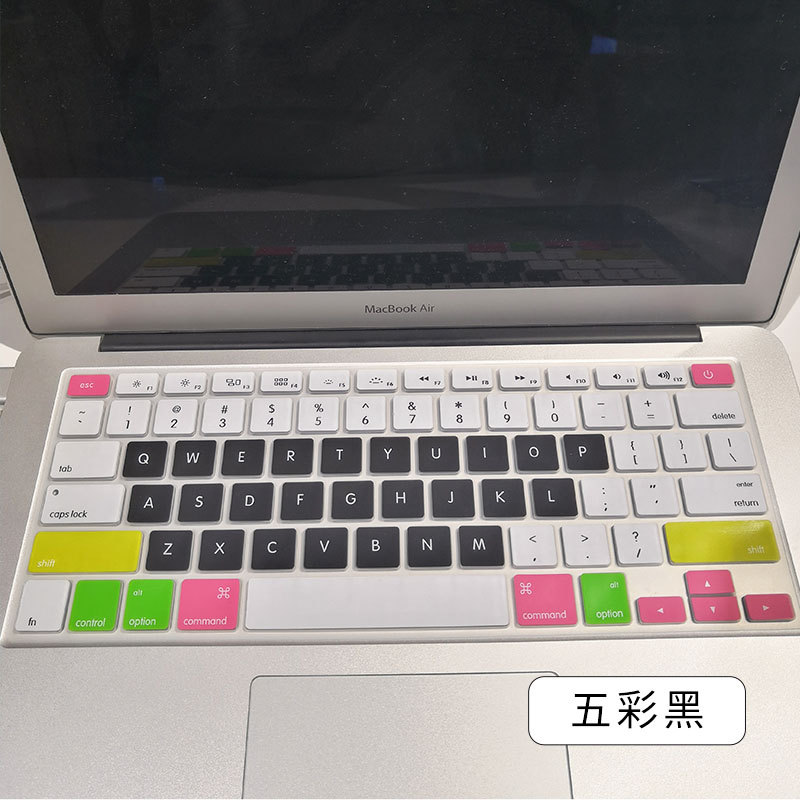 苹果MacBook Air A1466 A1369 A1304笔记本键盘膜13.3寸电脑贴膜小白A1181 A1342按键防尘保护套凹凸垫罩配件 - 图0