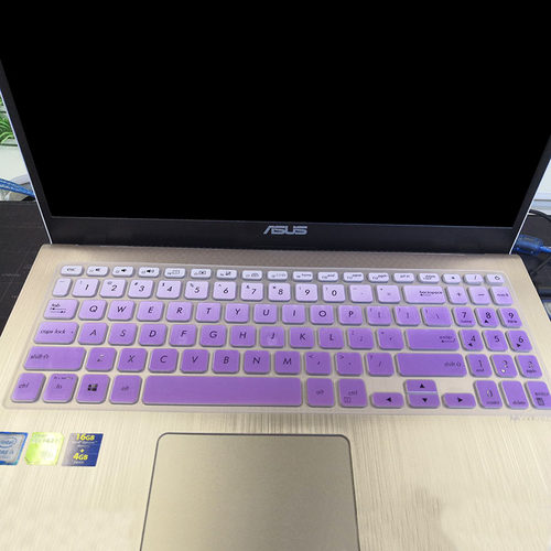 V5000F华硕顽石6代FL8700 FL8700FJ Y5200笔记本键盘保护膜15.6寸电脑贴FL8700FJ8565按键防尘套凹凸垫M5050 - 图1