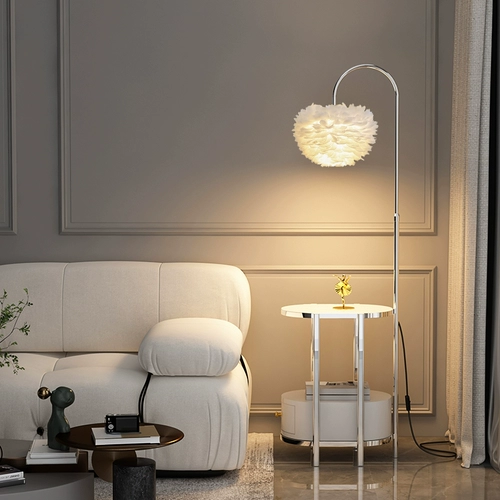 Торшер для спальни для кровати для гостиной, круглый диван, настольная лампа, популярно в интернете, легкий роскошный стиль