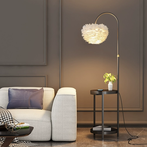 Торшер для спальни для кровати для гостиной, круглый диван, настольная лампа, популярно в интернете, легкий роскошный стиль