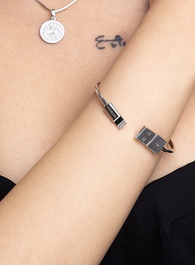 原创设计感情侣手环暮后之地国潮