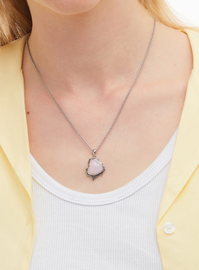 mouhooland项链原创925银情侣