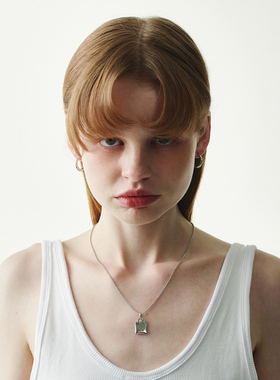 Mouhooland暮后连淮伟同款925银福气满满项链情侣福袋吊坠长项链