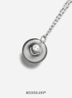 Mouhooland项链原创925纯银吊坠