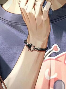 萧逸同款手链呓梦未醒时钛钢手链