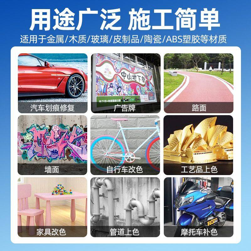 自动喷漆手喷漆汽车家用金属漆防锈家具木器漆黑白银红色油漆喷罐,淘宝优惠券,粉丝福利购,淘宝优惠卷