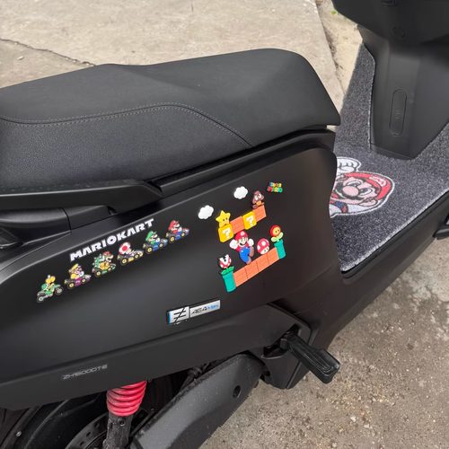 适用极核AE4/5/6/7/8车身薇尔紫罗兰永恒花园车身动漫少女防水贴 - 图3