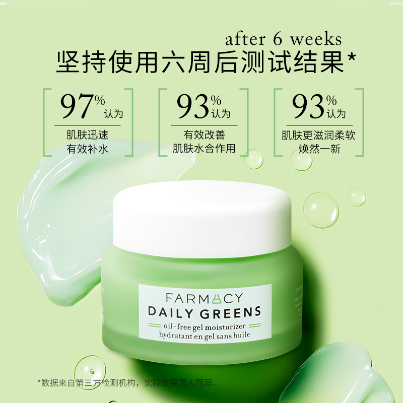 farmacy法沫溪净透水凝霜清爽补水油混肌痘肌不粘腻