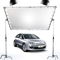 Force flying film and TV folding soft light screen Photography butterfly cloth frame 2 4 3 6 m Size bracket Sky Curtain Suite 12 feet