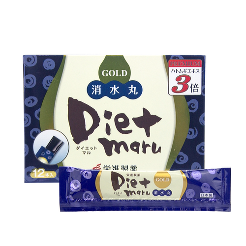 日本进口荣进制药Dietmaru消水丸消水肿酵素果蔬果冻薏米正品薏仁 - 图3