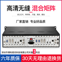 one trillion explicit 8 in 8 out hdmi matrix multi-screen splicing processor 4K high-definition seamless hybrid dvi network matrix