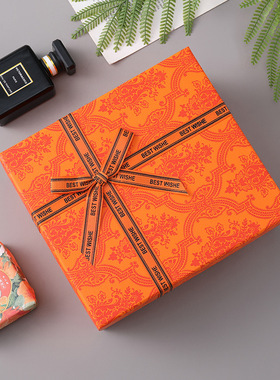 精致压花纹理感高档礼盒大牌同款