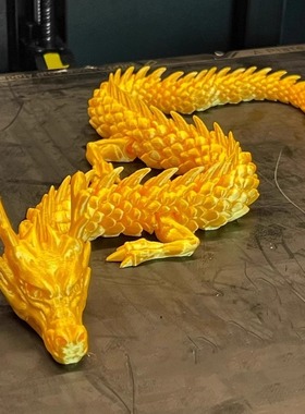 东方美学，3d打印神龙套装夜光