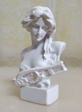 迷你小树脂仿石膏雕像莫扎特