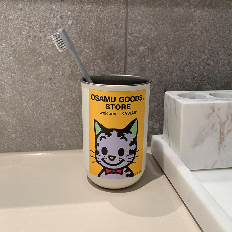 可爱漱口杯304不锈钢家用牙刷杯儿童高颜值宿舍洗漱水杯情侣牙缸,淘宝优惠券,粉丝福利购,淘宝优惠卷
