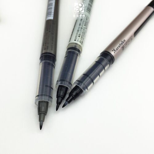 ZIG吴竹Bimoji美文字笔黑多笔尖brush毛笔硬笔学生练字让字变好看 - 图3