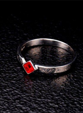 新款高版本假面骑士电王角色宝石戒指动漫周边百搭帅气指环