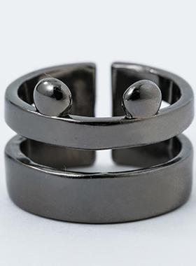 新款现货高版本偶像星愿同款霸气男女戒指潮流轻奢动漫