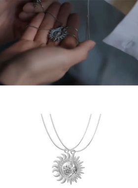 新款高版本《泰版抱胁》抱胁情侣项链泰兰德的夏天永不停歇同款