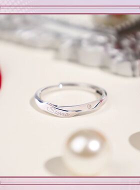 新款现货「爱上她的理由」李诗雅永恒誓约戒指新品二次元指环