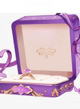 新款高品质光与夜之恋查理苏戒指二次元动漫气质甜美小众设计