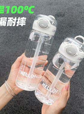 【防漏耐摔】弹盖吸管杯