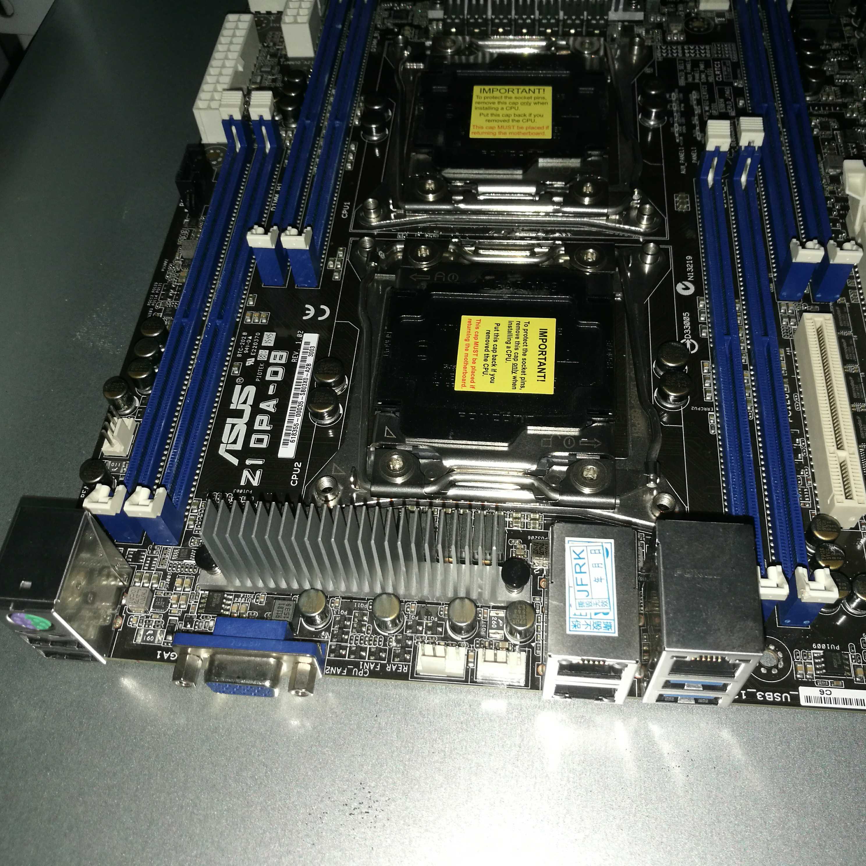 Asus/华硕 Z10PC-D8/10G-2S双路图形工作站服务器万兆主板ATX标准 - 图2