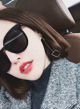 gm墨镜大脸街拍偏光太阳眼镜女