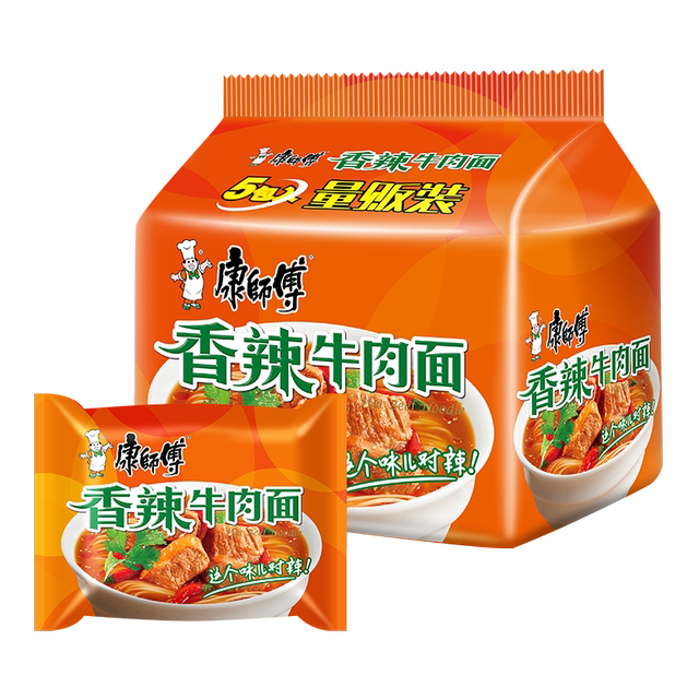 Master Kong’s classic instant noodles 5-pack