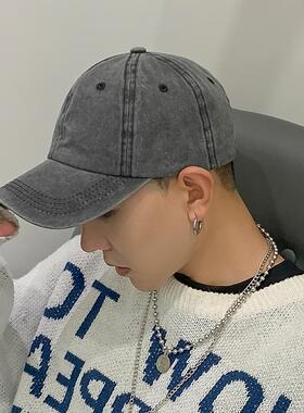 夏季鸭舌帽子男女潮牛仔防晒帽