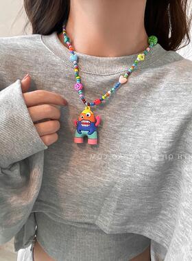 other/其他女设计感卡通怪兽