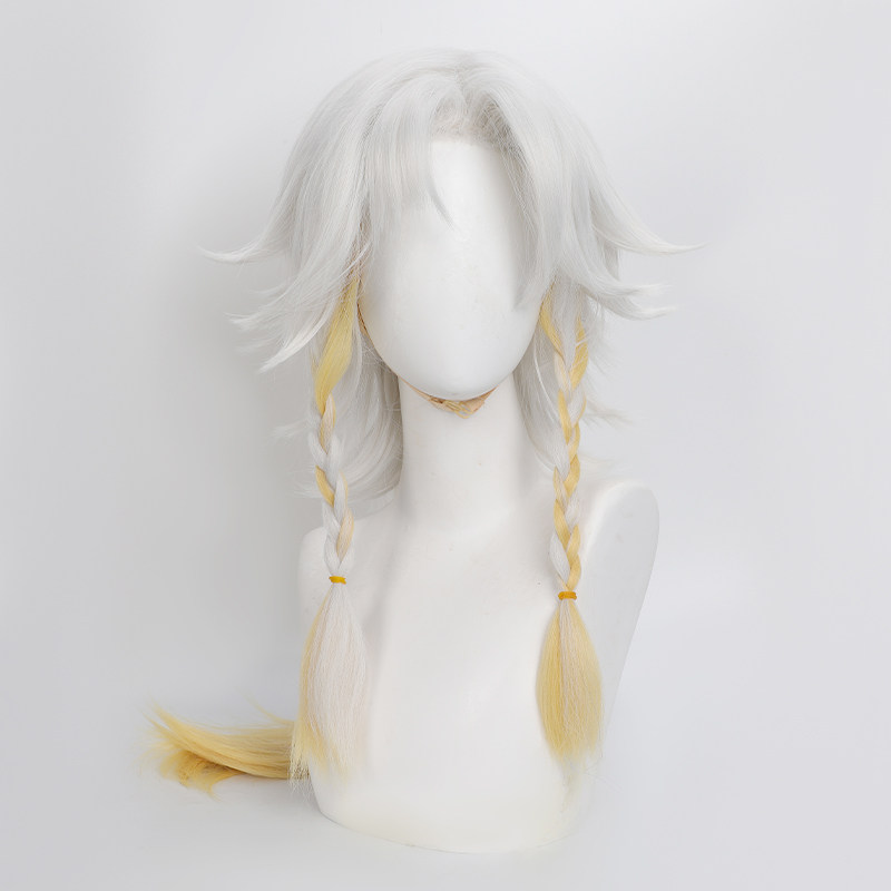 王者荣耀皮肤【九墨水】王者荣耀 新皮肤黄花蒿  桑启鸣野蒿cos假发分体马尾