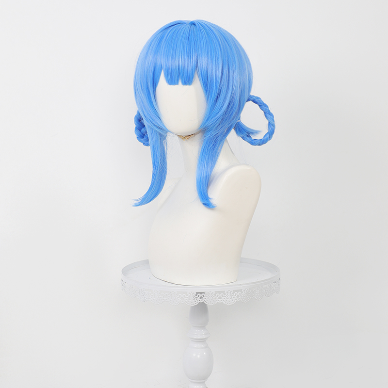 【九墨水】魔法少女的魔女审判橘雪莉cos假发仿真头皮一体发辫 - 图2