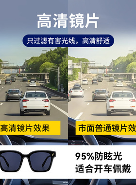 眼镜男款高级感痞帅风太阳镜偏光