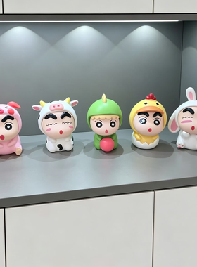 蜡笔小新入户玄关摆件