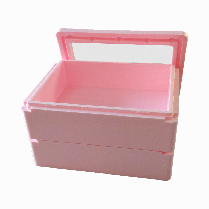 保温箱加厚泡沫箱冷藏商用摆摊冰粉外卖箱专用提拉米苏保温箱粉色,淘宝优惠券,粉丝福利购,淘宝优惠卷