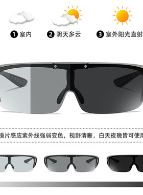 偏光可套近视眼镜太阳眼镜套镜