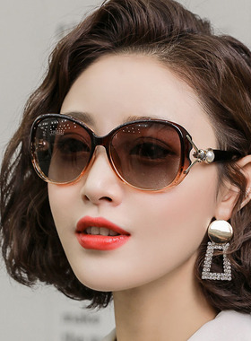 防紫外线偏光镜珍珠+狐狸设计