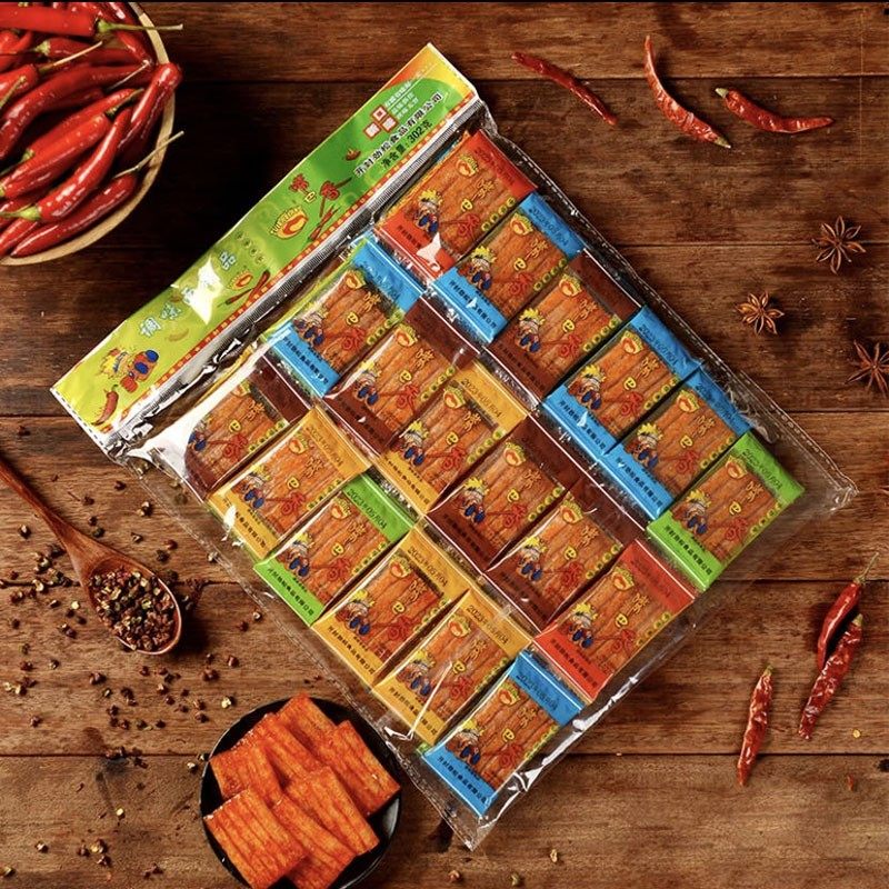 嘴巴香素羊排辣条亲嘴片麻辣片怀旧童年零食小吃老式大辣片大刀肉,淘宝优惠券,粉丝福利购,淘宝优惠卷