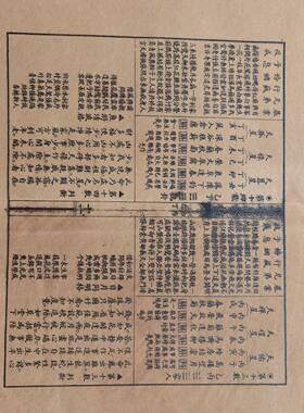 旧书民间古书古籍珍藏老式鬼谷子术四本全套折叠册页书加厚款摆件