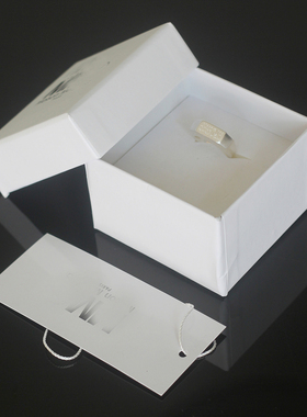 有一说一 自主原创小众 MMM风格 方形男女通用 戒指 尾戒指环潮戒