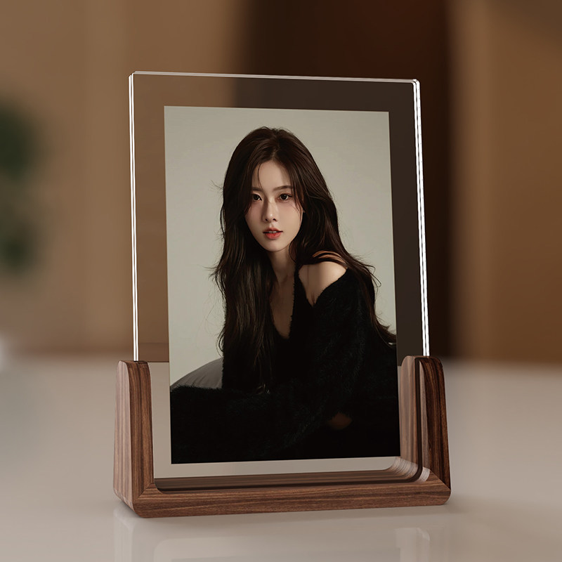 照片定制摆台打印相片加相框洗相册做成亚克力高级感实木6寸摆件,淘宝优惠券,粉丝福利购,淘宝优惠卷