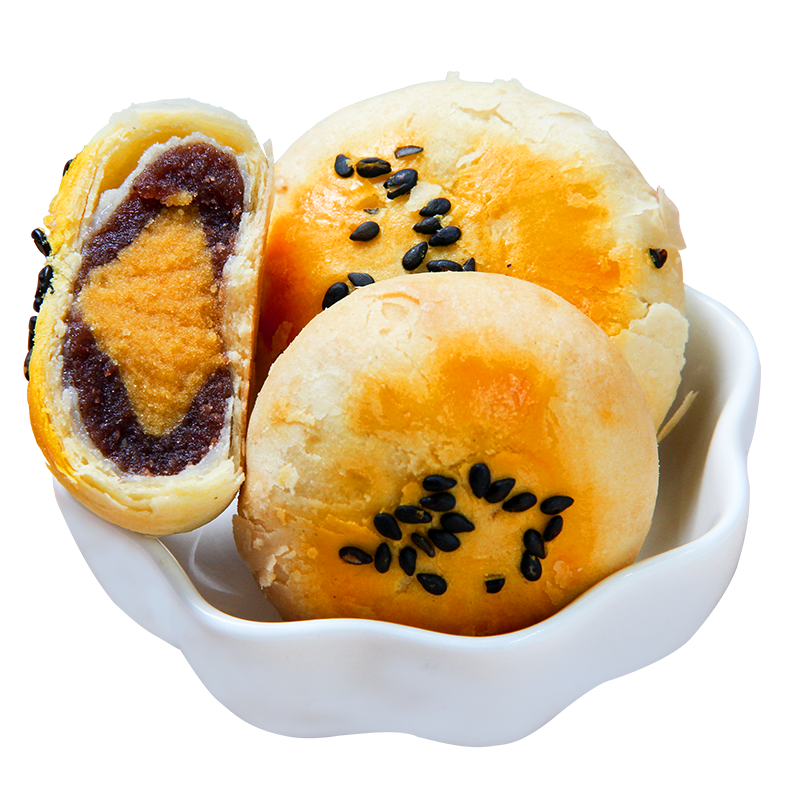 木糖醇雪媚娘夹心糖精咸味蛋黄酥 瑞麟食品传统糕点