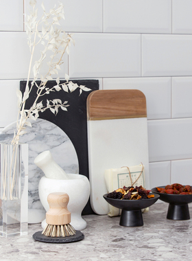 样板间厨房装饰饰品托盘摆件