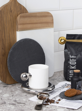 北欧轻奢精品样板间厨房台面饰品