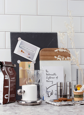 样板间厨房咖啡装饰品小摆件石材