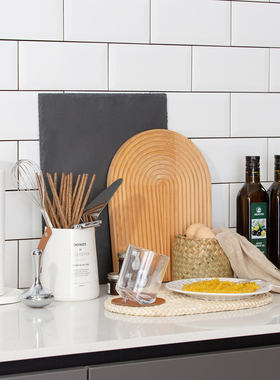 轻奢厨房样板间饰品摆件组合套装