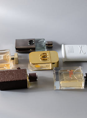 北欧样板房仿真香水软装摆件