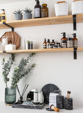 卫生间层板卫浴柜软装饰品摆件